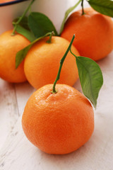 fresh orange clementines