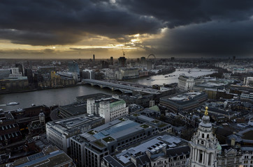 London from St Paul's Cathedral