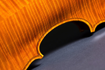 violin part on black