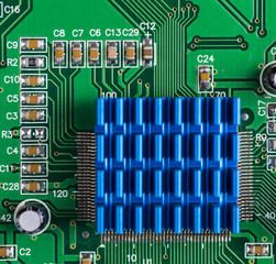 Integrated Circuit Board of a Hard Disk