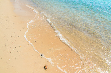Sand and beach in Thailand