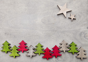 wooden background for christmas