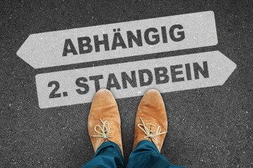 th n abhaengig zweites standbein I