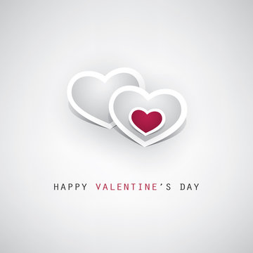 Valentine's Day Card - Design Illustration for Your Greeting Card


