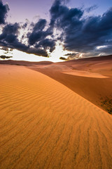 Fototapeta na wymiar Beautiful Desert Sunset