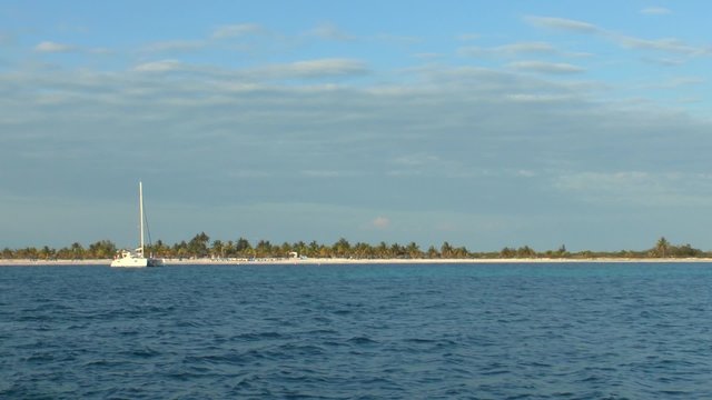 Sandy beach of Cayo Largo del Sur, Cuba