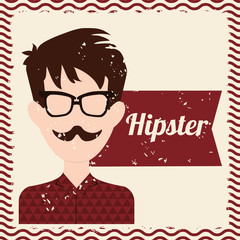 Hipster style design 