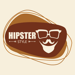 Hipster style design 