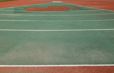 The shot put site