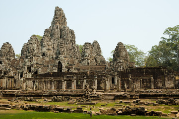 Fototapeta na wymiar Bayon Temple - Cambodia