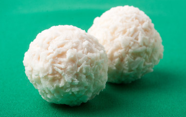 White coconut candy