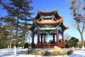 China's traditional pavilions