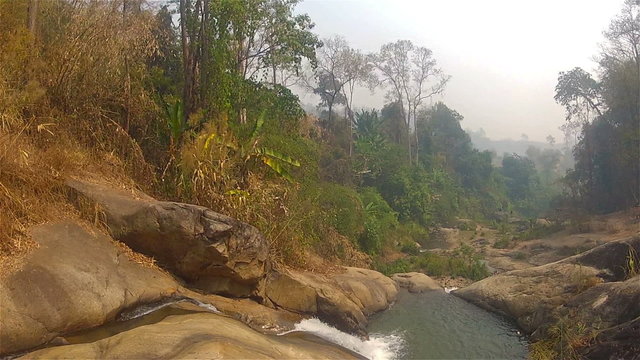 Waterfall near Pai/Pai city, northern Thailand