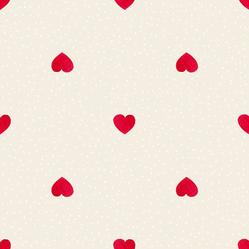 Cute watercolor background Red hearts