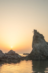 Fototapeta premium Jodogahama,miyako city,iwate(prefectures),tourism of japan（岩手県・宮古市・浄土ヶ浜）