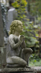 Fototapeta na wymiar Lychakiv Cemetery - figure