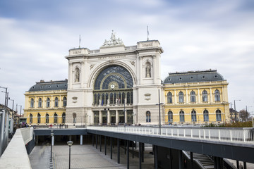 Naklejka na ściany i meble Main Train Station, Budapest, Hungary
