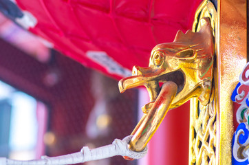 Kaminarimon gate at sensoji temple,Asakusa area,tokyo,tourism of japan（浅草浅草寺・雷門）