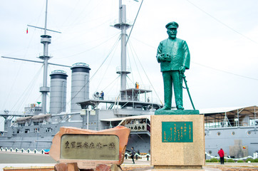 Mikasa memorial park,yokosuka,kanagawa,tourism of japan（横須賀・記念艦みかさ・三笠公園）