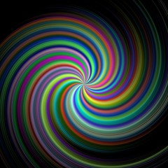 Elegant colorful twirl ball in design illustration 