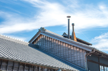 Ise shopping street,mie,tourism of japan（三重県・伊勢志摩・おかげ横丁）