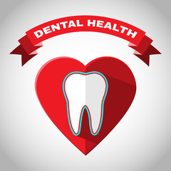 Dental Health Vector Flyer Illustration