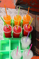 Smoothies / Smoothies, Thai style with variety of flavors