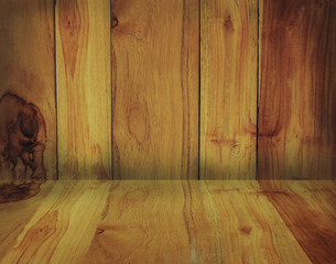 Wooden interior, wood texture background