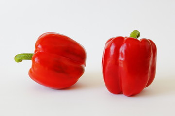 red pepper isolated on white background
