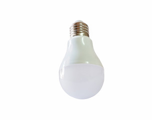 Modern LED light bulb (lamp) Isolated on white, ECO energy conce