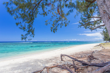 lagon de l'Hermitage, île de la Réunion 