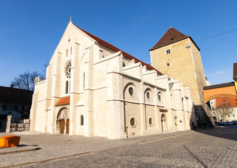 Obraz premium Regensburg Domplatz