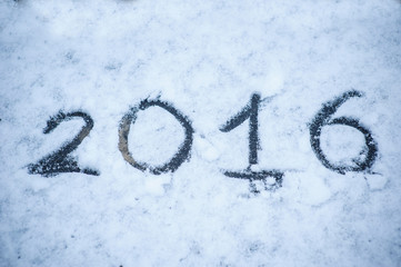 inscription on the snow 2016