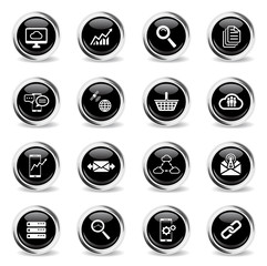 Data analytic simply icons