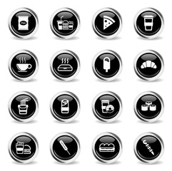 Fast food simply icons
