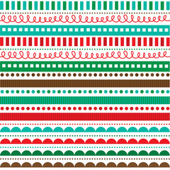 Border ornament design vector illustration. EPS 10 & HI-RES JPG Included