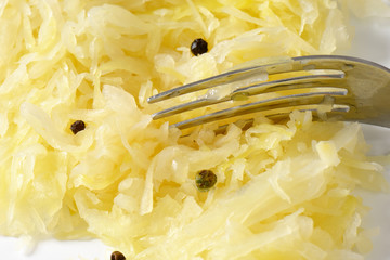 Sauerkraut with peppercorns