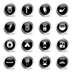 Holidays simply icons