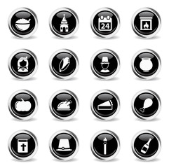 Thanksgiving simply icons