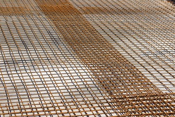 Fototapeta premium Treillis de fers à souder 