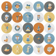 Christmas and Winter Icons Collection