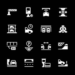 Set icons of parking