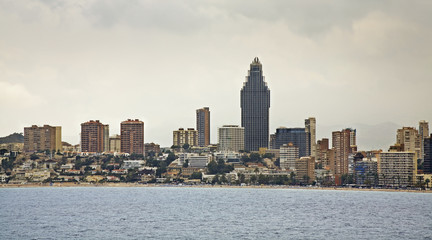 View of Benidorm. Spain