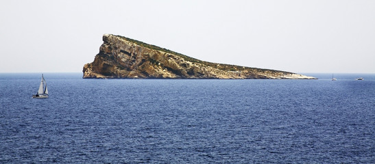 Island in Benidorm. Spain