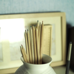 Pencils In Vase