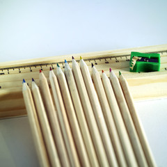 Pencil Sharpener And Ruler