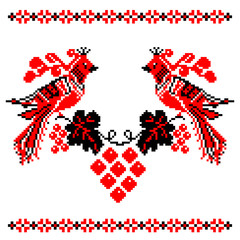 Ukrainian National ornament.