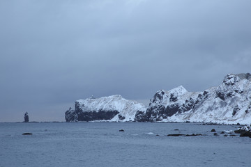 Shakotan Peninsula in winter