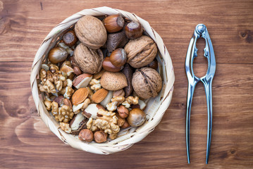 Different Nuts and Nutcracker