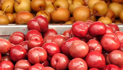 Chinese Plums and Pears Pickled in Sugar